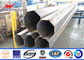 ASTM A572 22m Transmission Steel Tubular Pole For Power Distribution Line dostawca